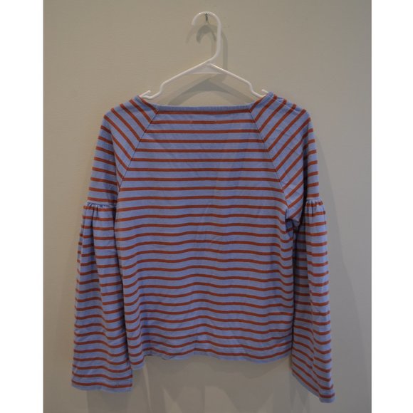 Madewell Shirred-Sleeve Sailor Top Size XS/S - Picture 6 of 6